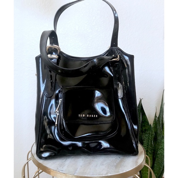 ted baker black side bag